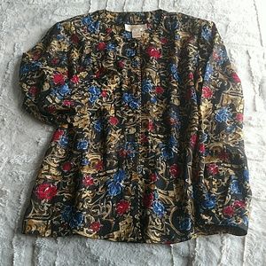 Vintage Jordan Jewel Print Top